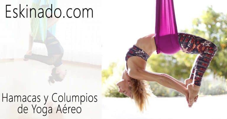 Columpios y hamacas de yoga aéreo